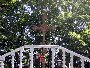 The Cross once again erected at its place on the top